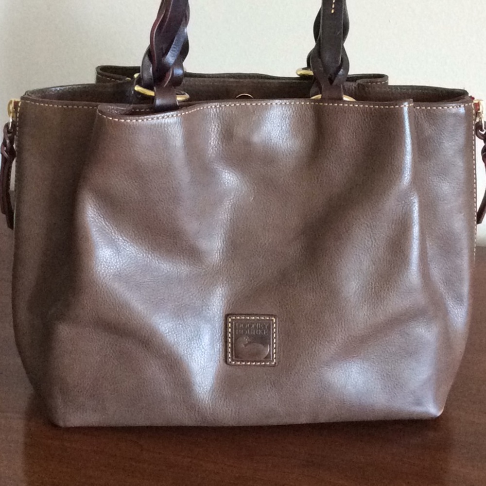 Dooney & Bourke Florentine Large Zip Barlow - Picture 2 of 8
